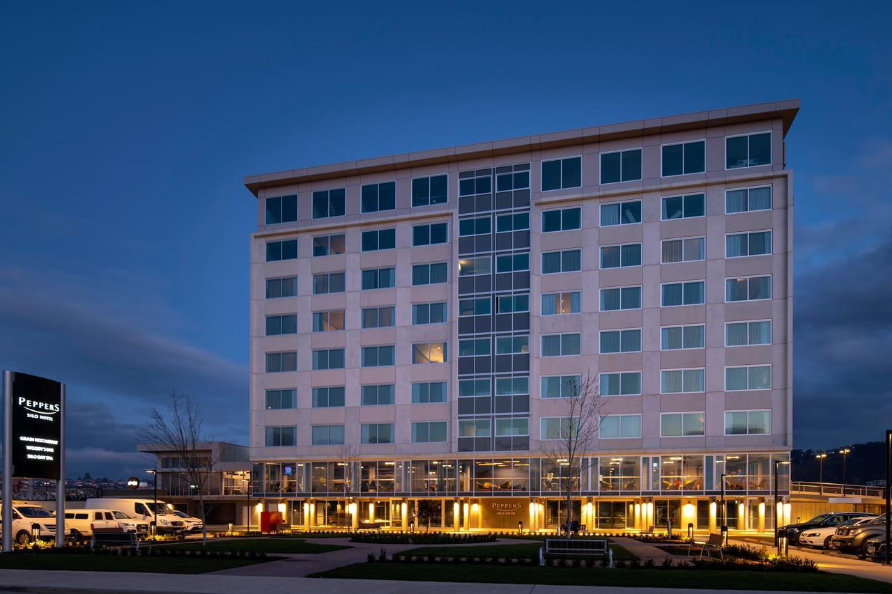 เป็ปเปอร์ส ไซโล ลอนเชสตัน Hotel ภายนอก รูปภาพ The new building of the University of Stavanger
